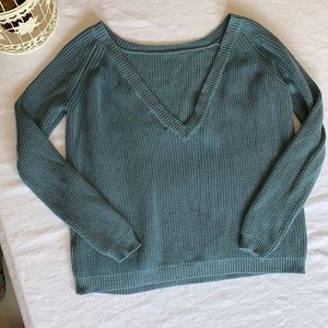 Lulu’s blue knit sweater medium